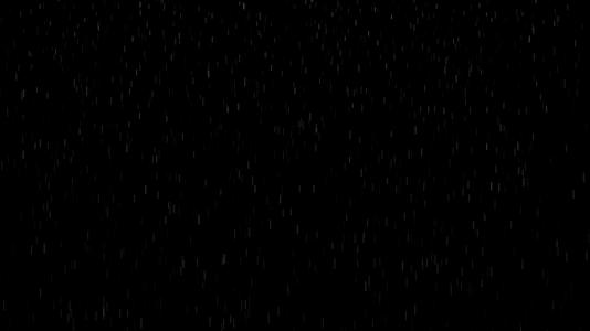 白色雨滴的黑色背景hd视频的预览图