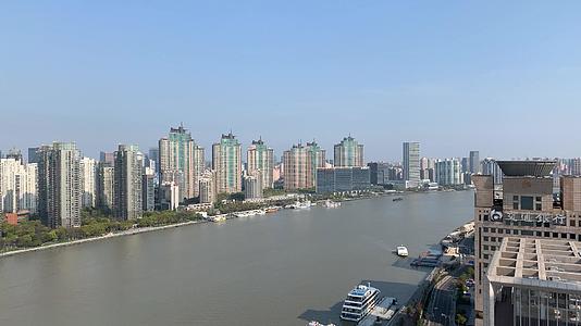 上海外滩浦东浦西城市延时风光视频的预览图