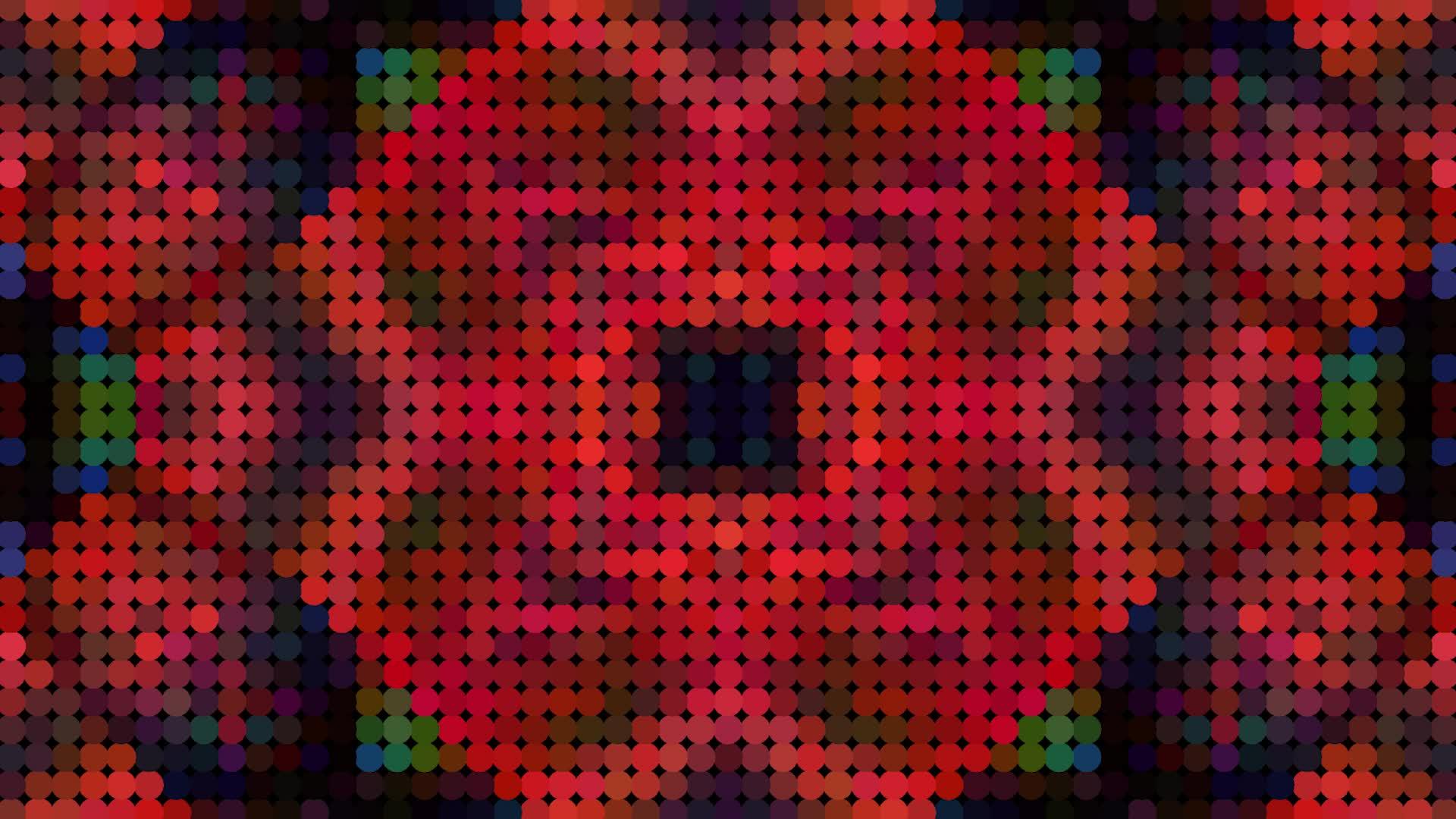 抽象的红色背景几何风格的针艺术视频的预览图