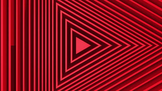 极简主义的红色三角形图案起到了移位的作用白色清洁视频的预览图
