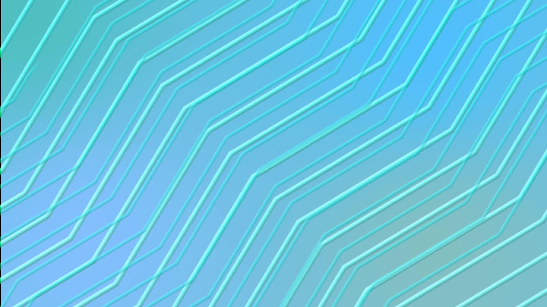 丝绸光滑多彩的动态zigzag线条动画背景完整hd视频的预览图