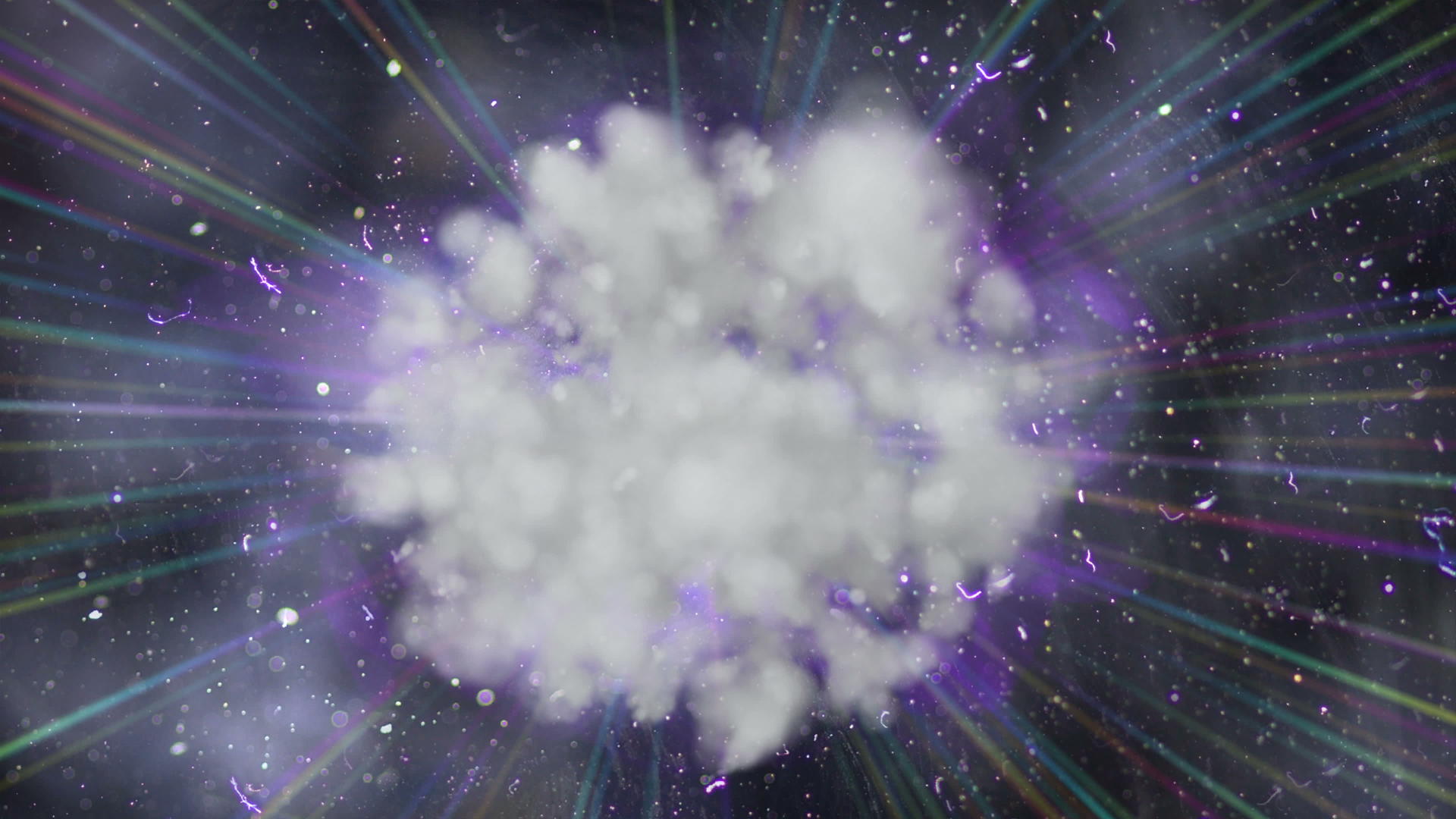 云抽象射线光4k视频的预览图
