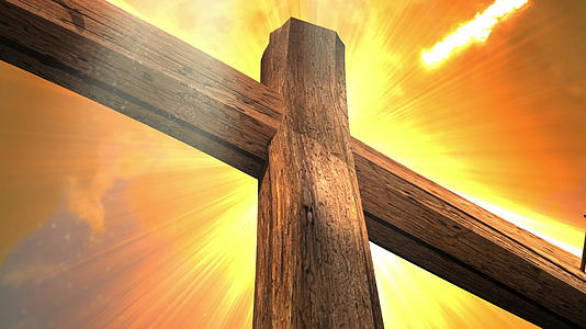 基督教宗教符号十字架视频的预览图