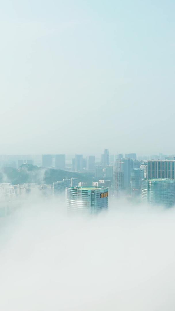 厦门CBD平流雾视频的预览图