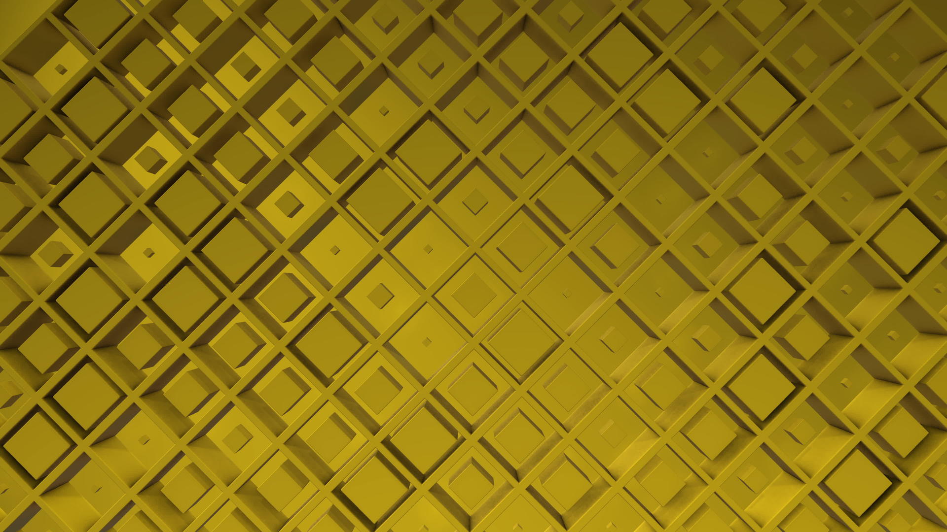 黄色阳光商业背景框3D可循环视频的预览图