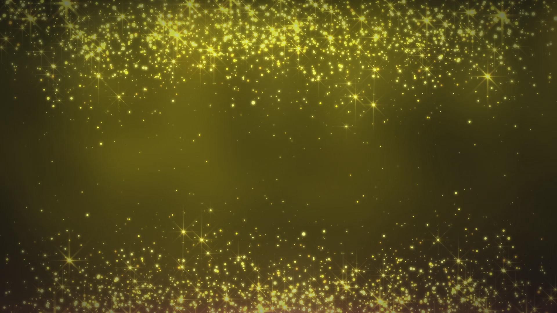 金色粒子光效合成背景视频的预览图