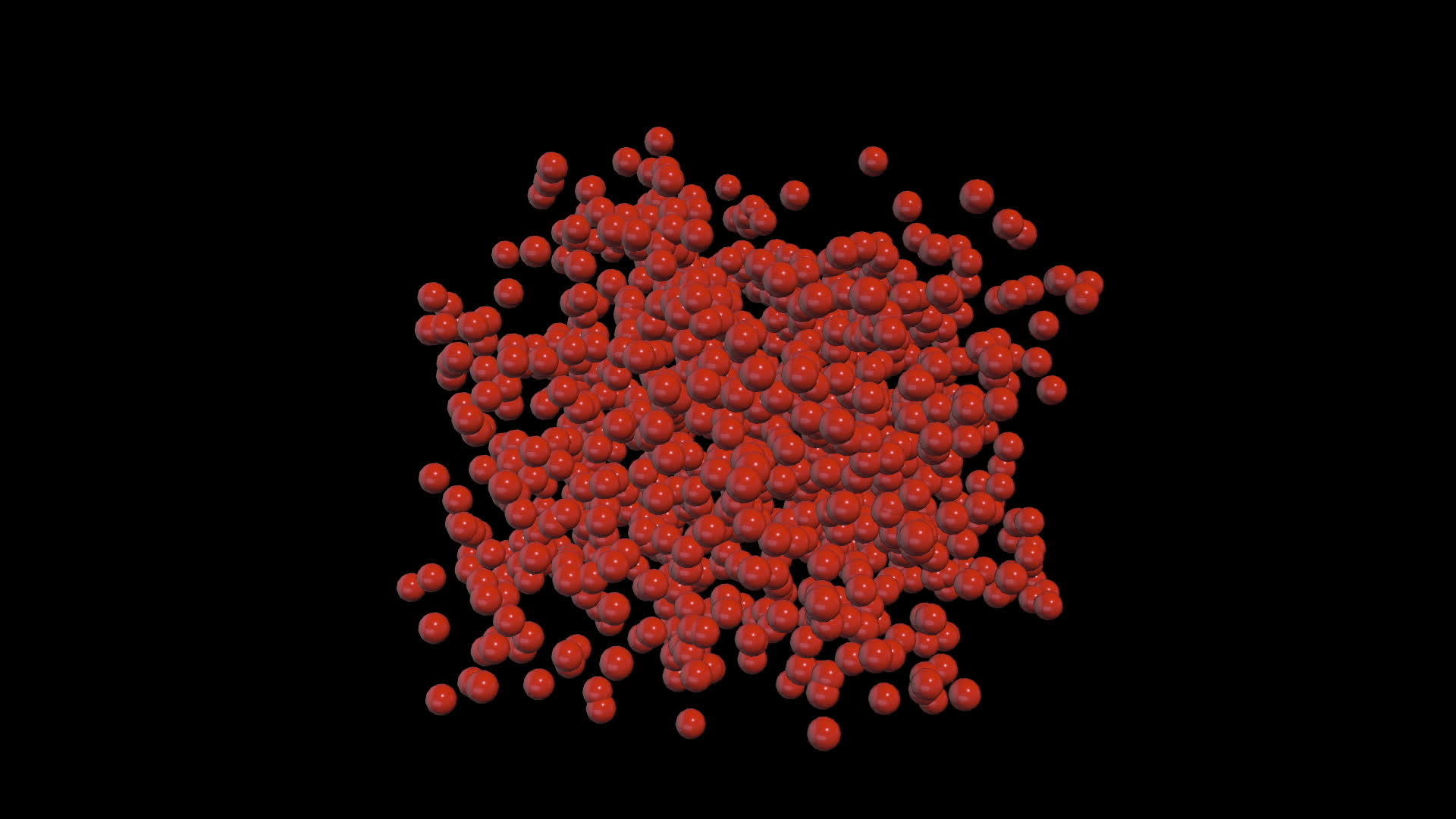 3D红球以阿尔法频道飞向摄像视频的预览图
