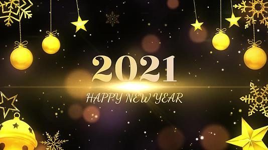 2021年新年快乐光明视频的预览图