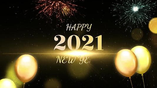 2021年新年快乐光明视频的预览图