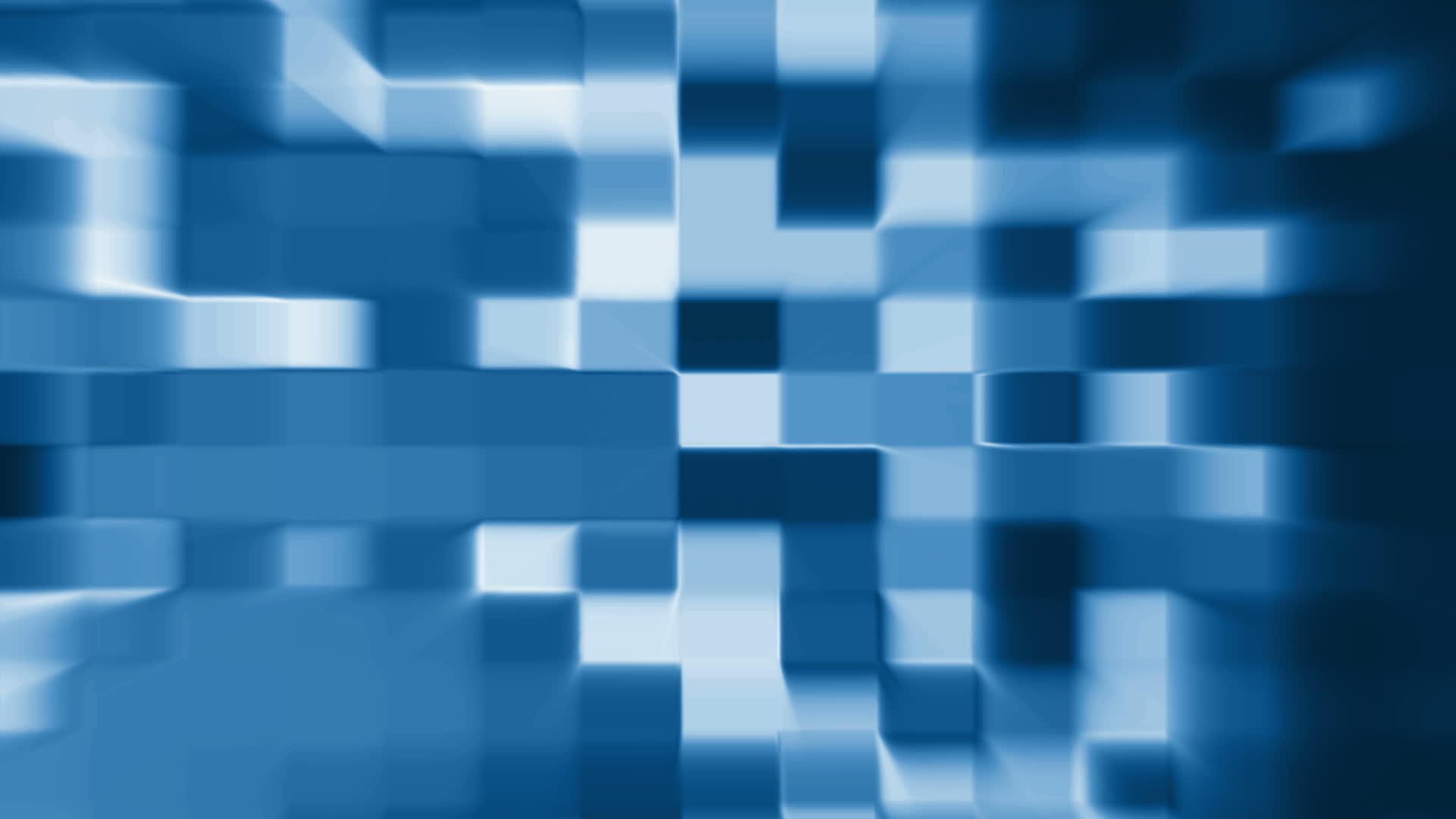 蓝色立方体的抽象背景视频的预览图