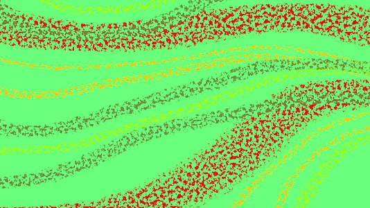 红绿面纸线波动画视频的预览图
