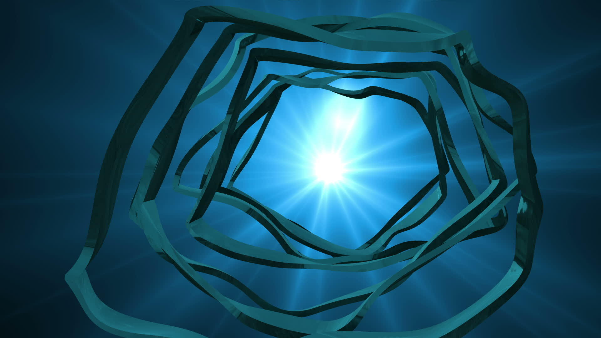 黑色抽象窗体涡旋设计的数字数字动画视频的预览图