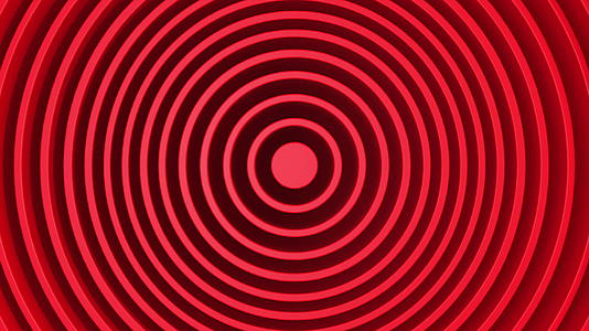 红色极简主义的红色极简圆的抽象图案视频的预览图