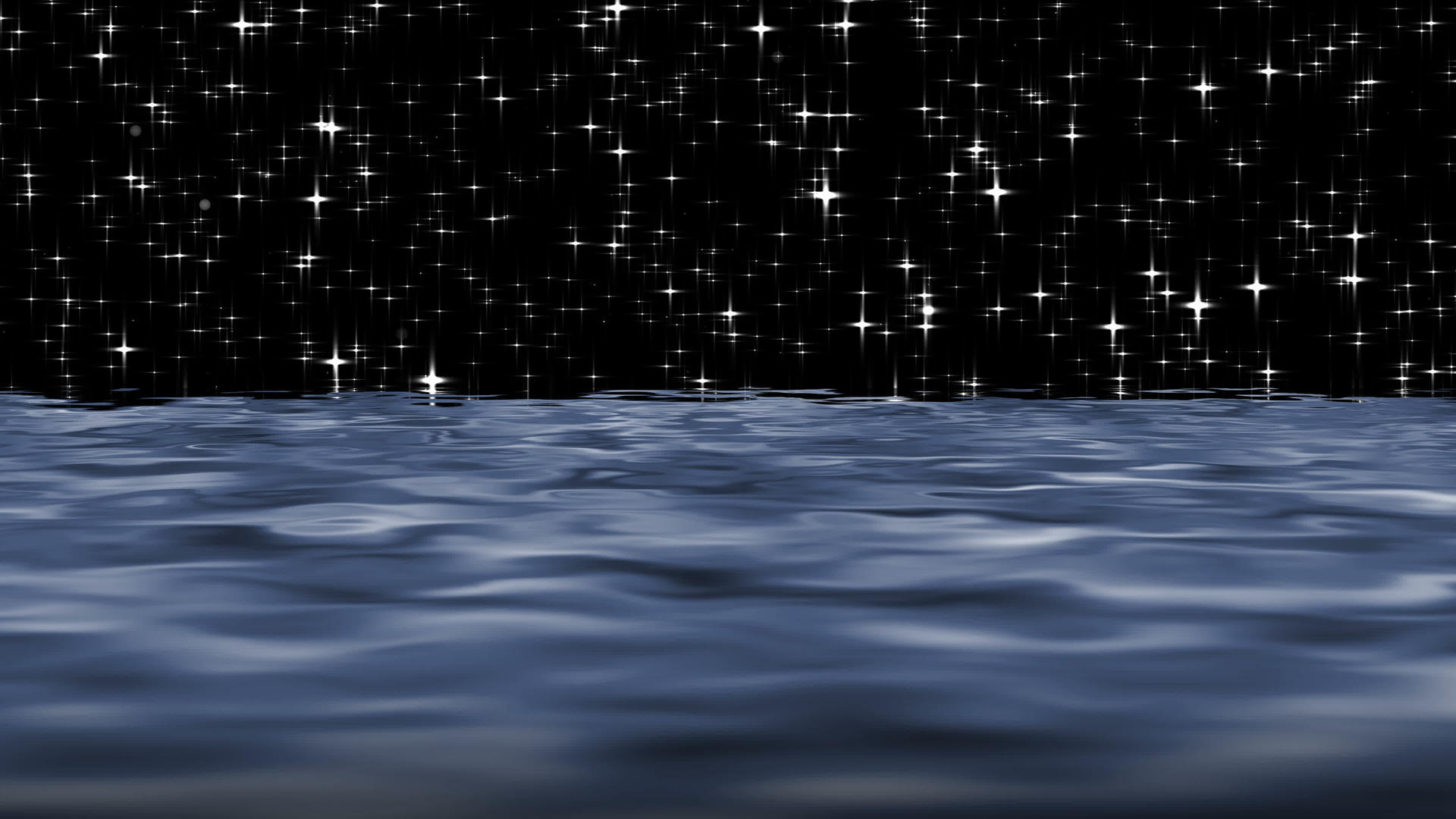 抽象星级背景湖水4k视频的预览图