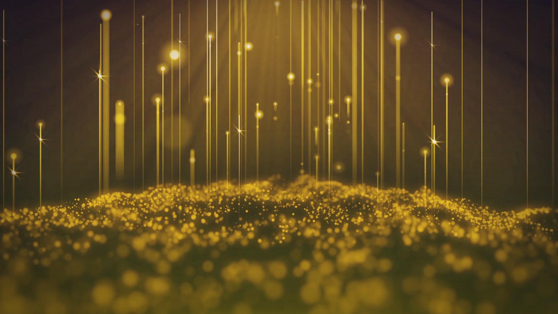 金色粒子空间视频的预览图
