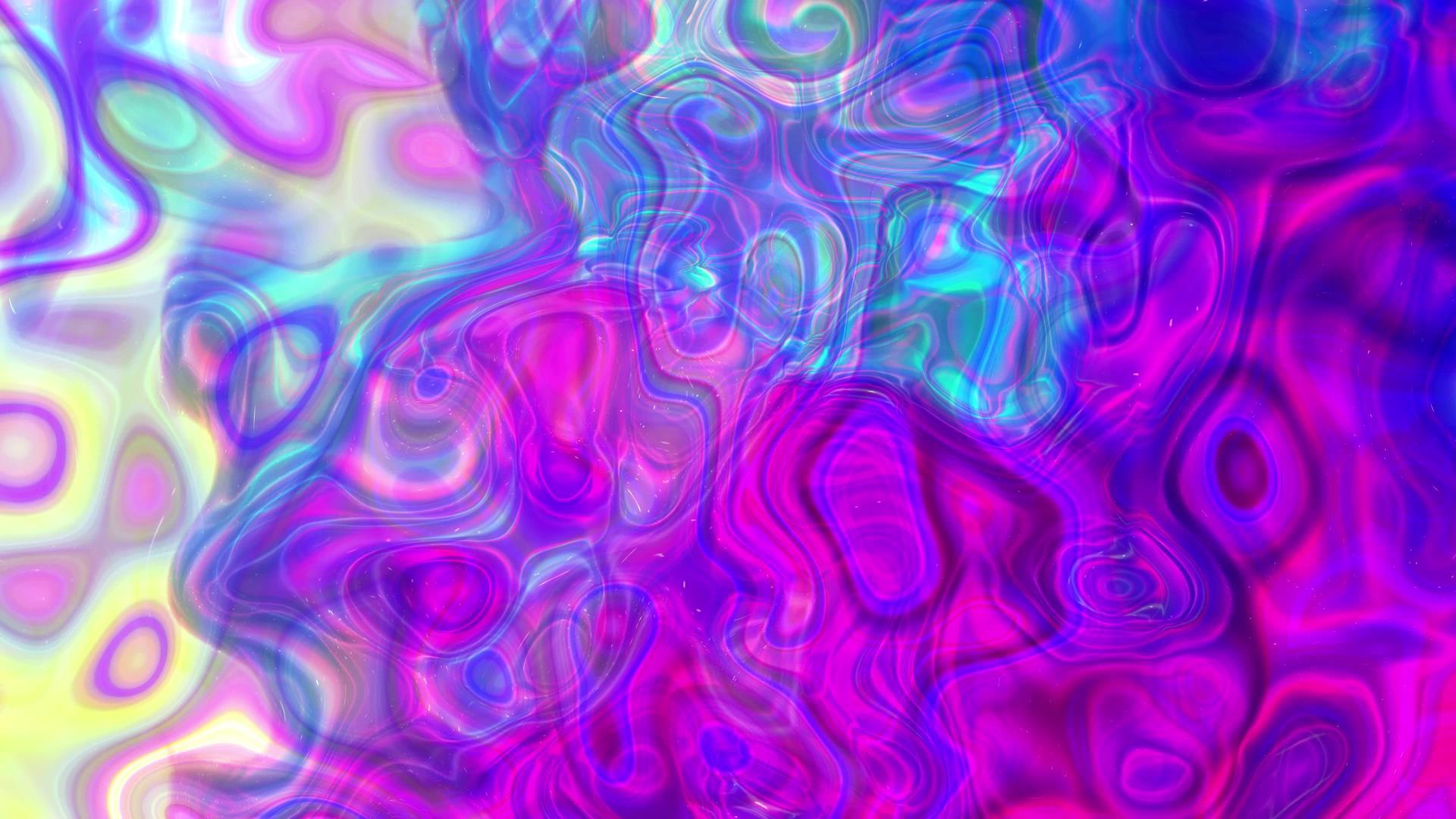 抽象的发光背景与泡沫纹理视频的预览图