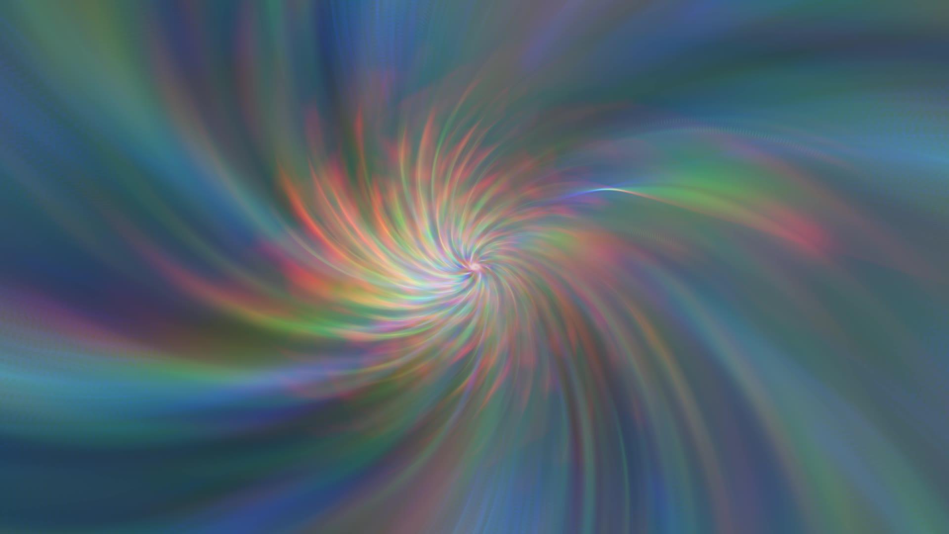 抽象梯度与旋转彩虹射线视频的预览图