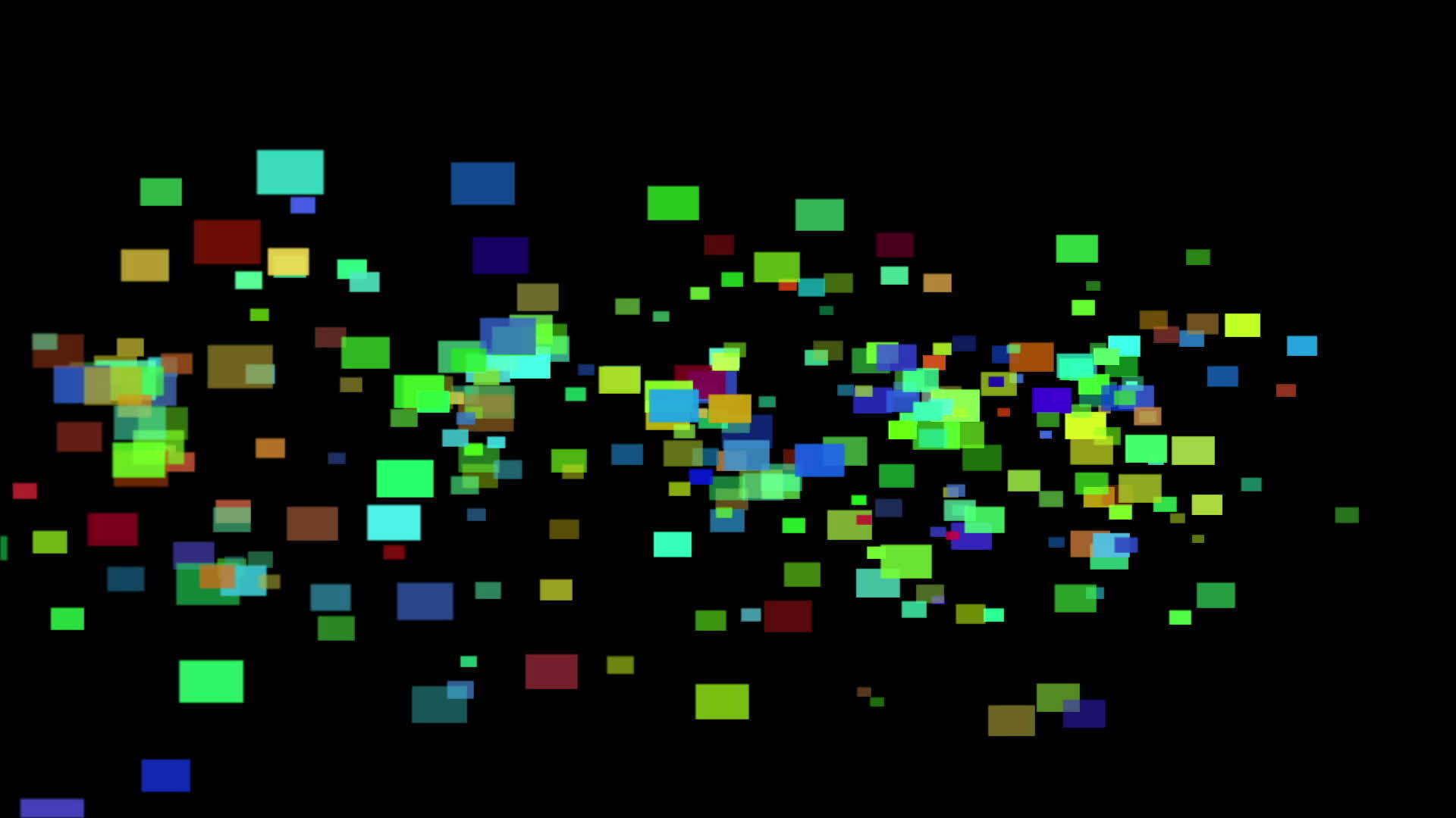 基于矩形的彩色全几何背景动画视频的预览图