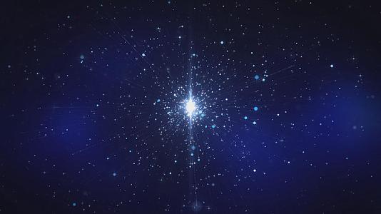 星空粒子背景视频的预览图