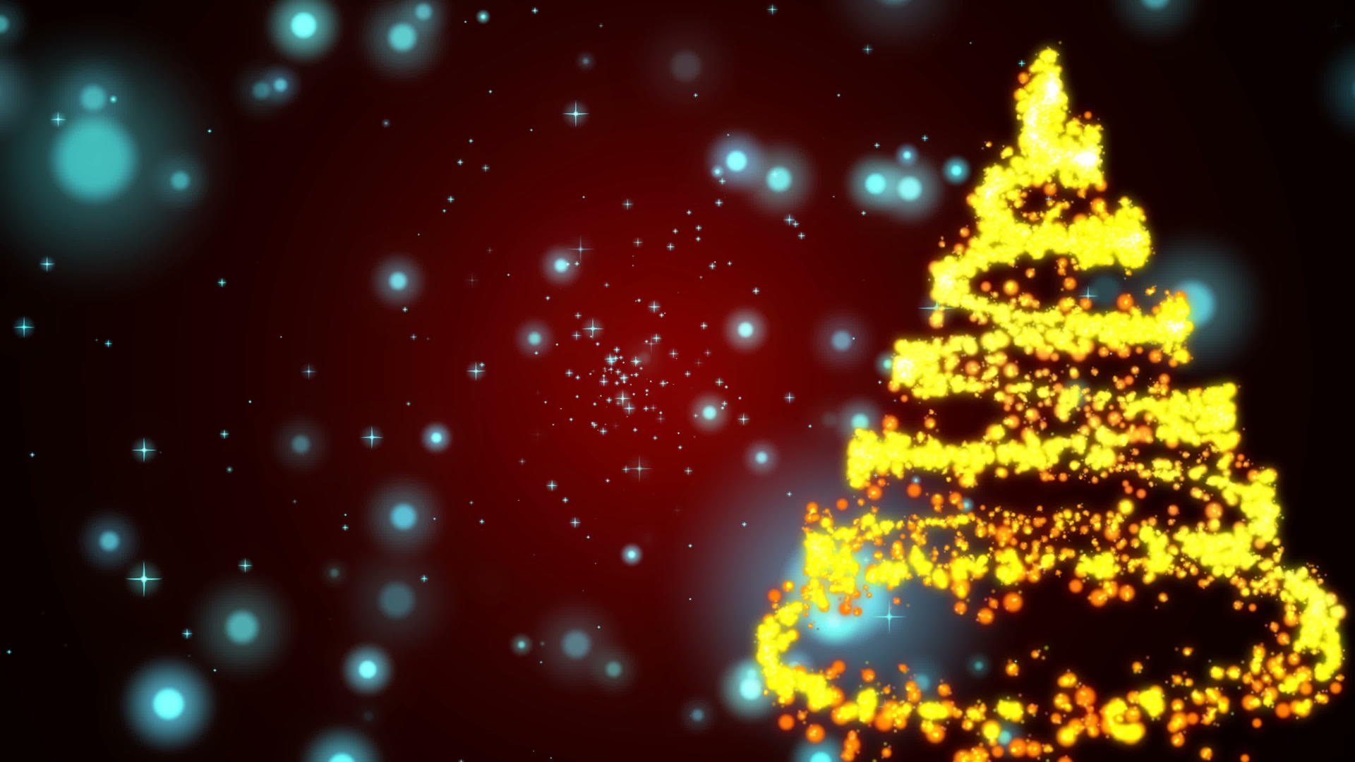 圣诞树的抽象背景J视频的预览图