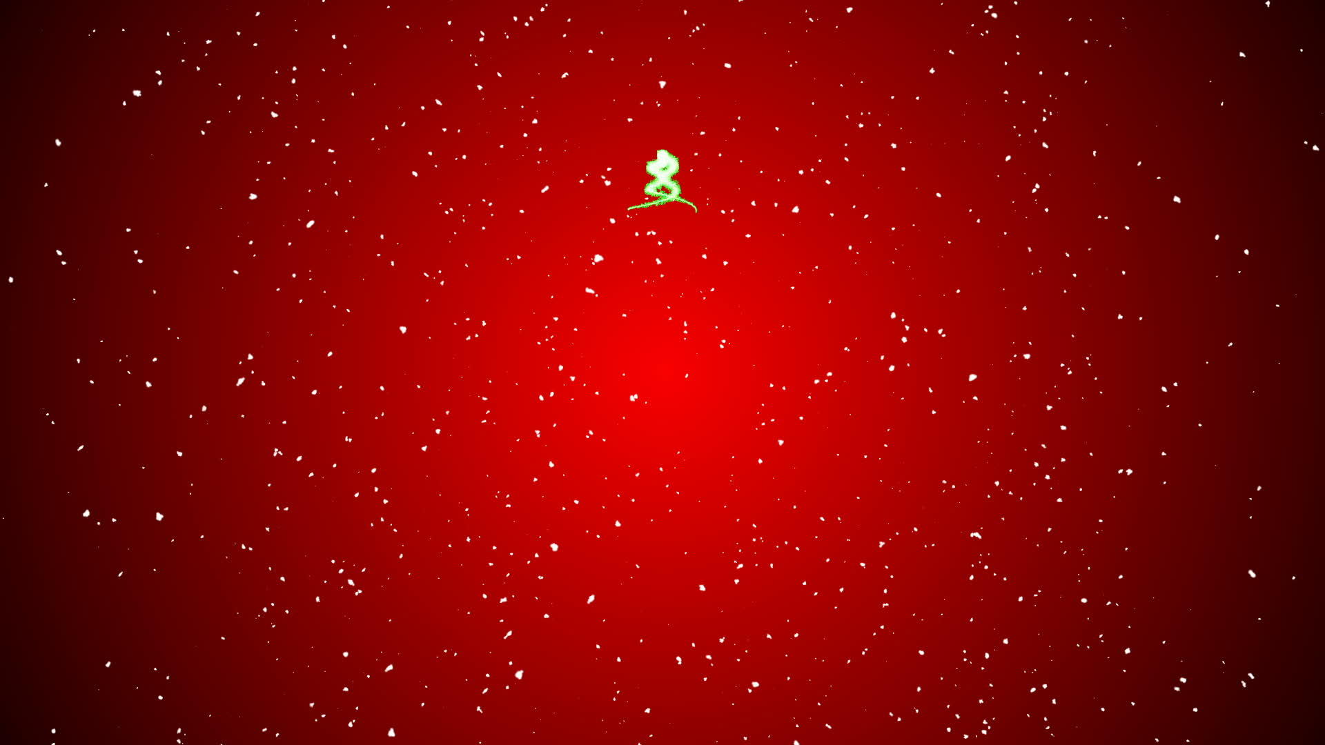 圣诞树和红色烟花视频的预览图