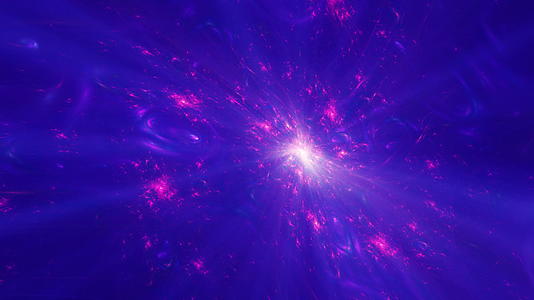 空间中的抽象星云4k视频的预览图