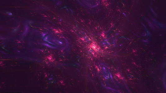 空间中的抽象星云4k视频的预览图