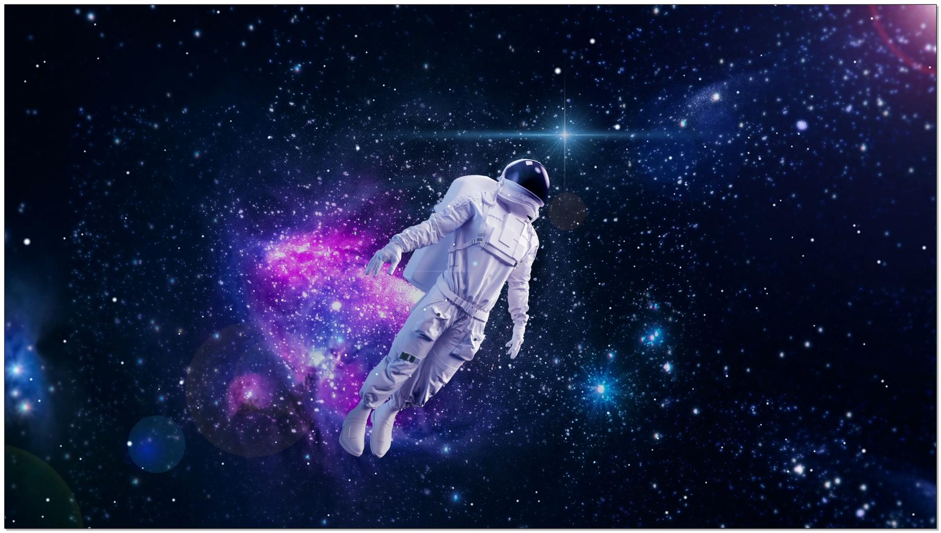 太空宇航员背景视频的预览图