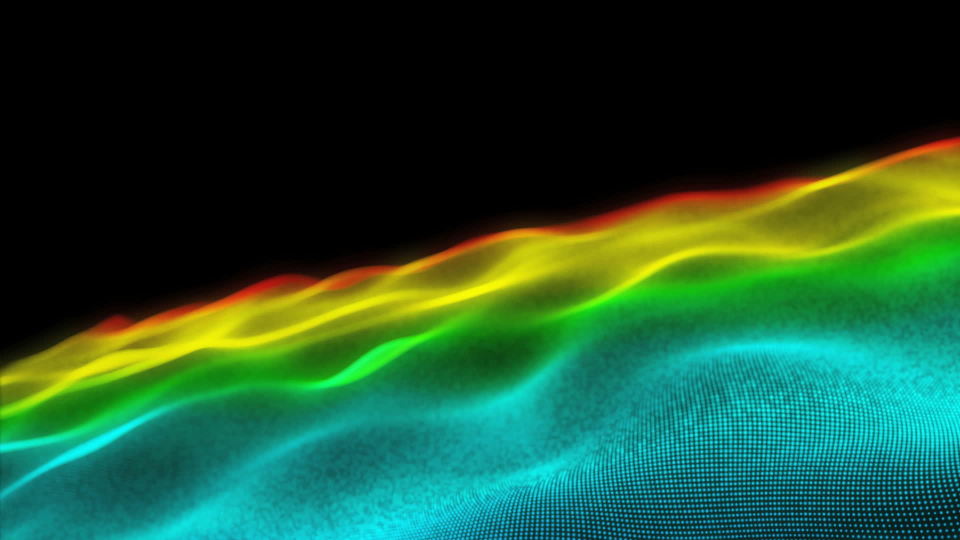 彩色波浪的抽象背景视频的预览图