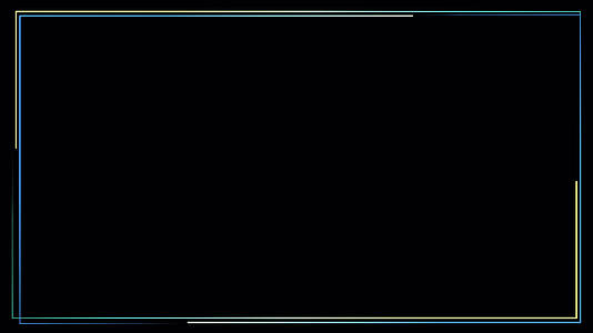 抽象无缝背景蓝色绿色光谱循环动画荧光紫外线灯444k发光视频的预览图