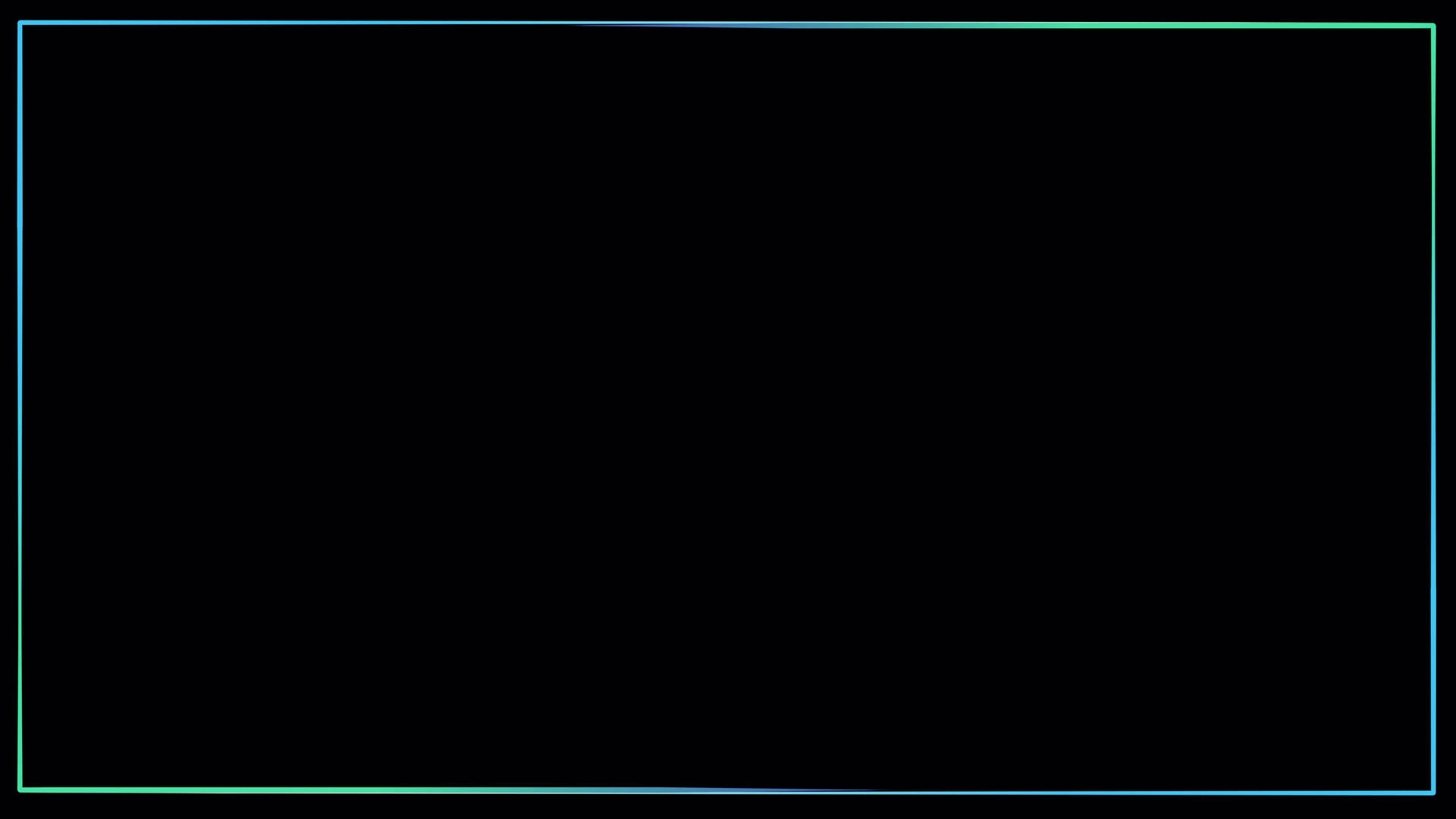 抽象无缝背景蓝色绿色光谱循环动画荧光紫外线灯444k发光视频的预览图