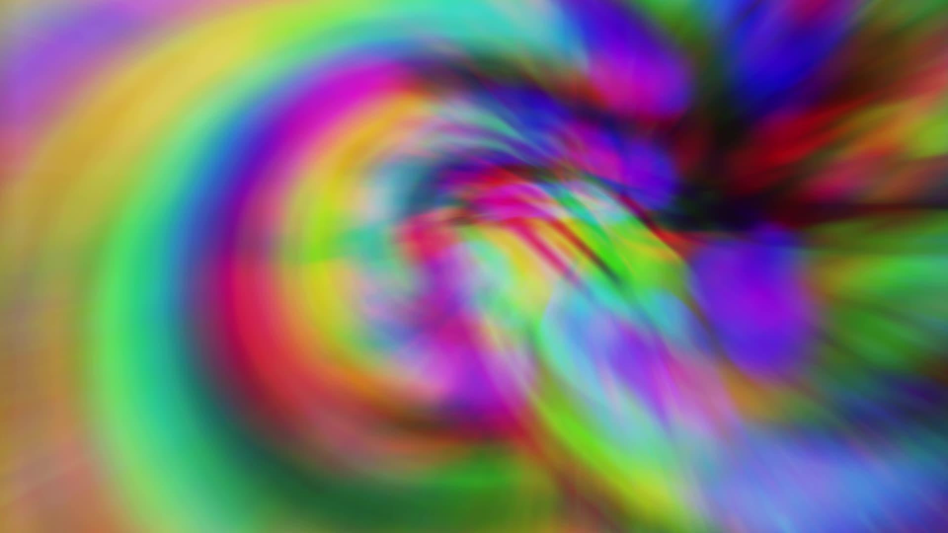 抽象的背景美丽的彩虹模糊的背景视频的预览图