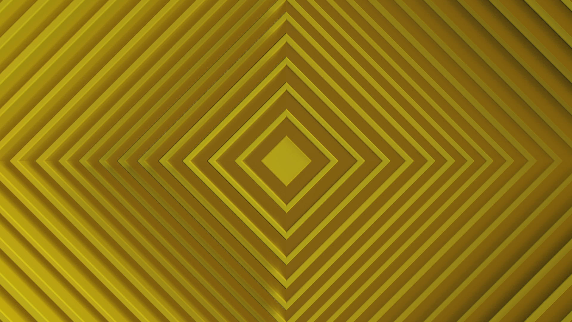 黄色极简主义具有方形抽象图案白色清洁环的位移效果视频的预览图