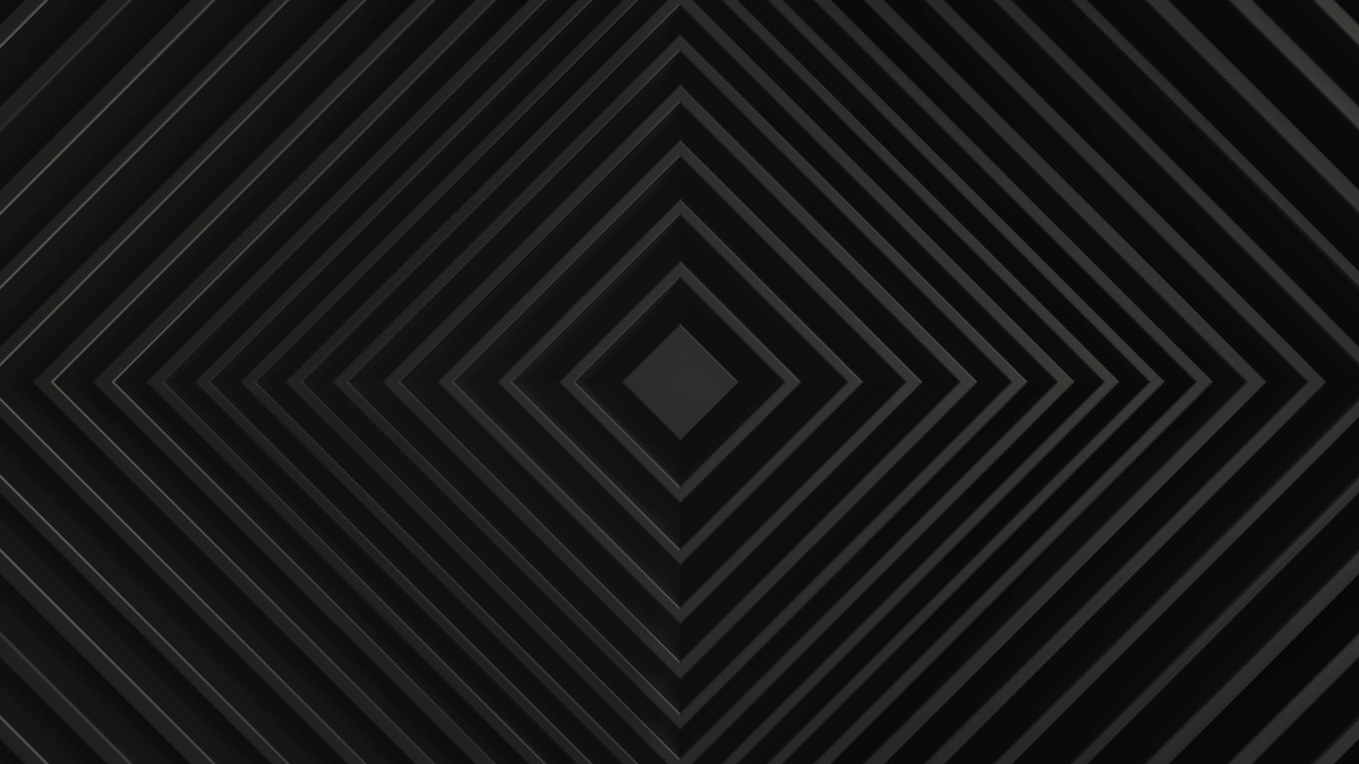 黑色极简主义具有正方形抽象图案的位移效果白色清洁环视频的预览图