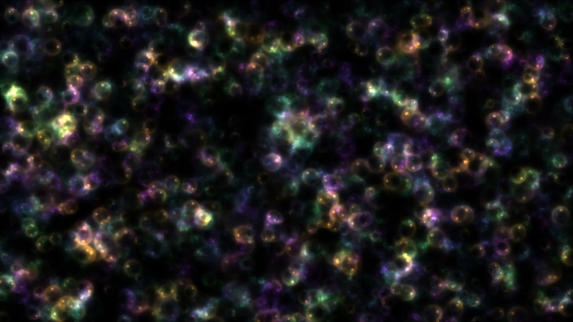 4k泡沫色在空间中抽象视频的预览图