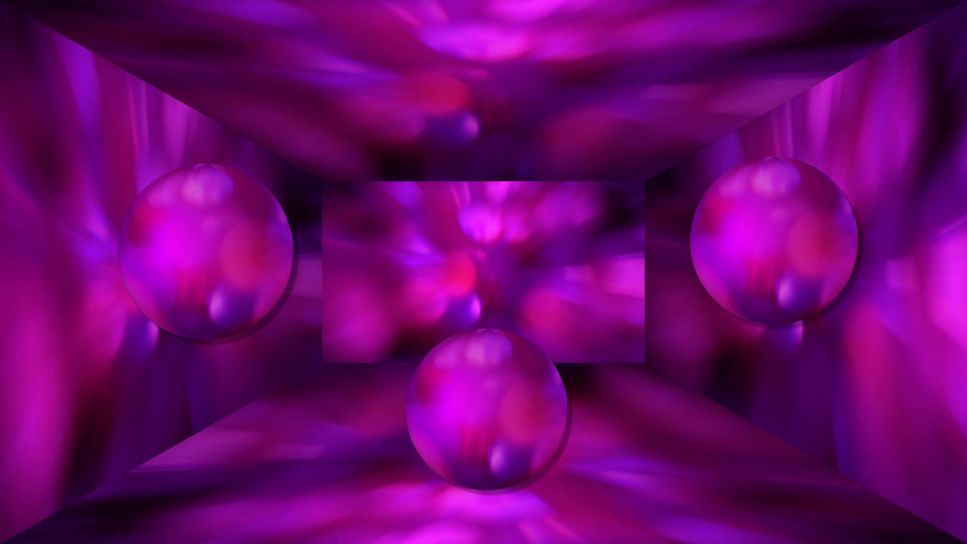 抽象的粉色动画背景视频的预览图