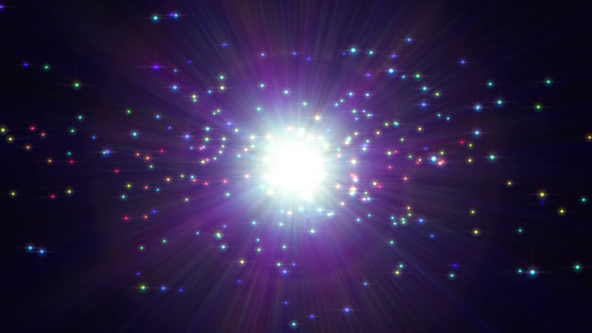 恒星粒子在空间运动中视频的预览图