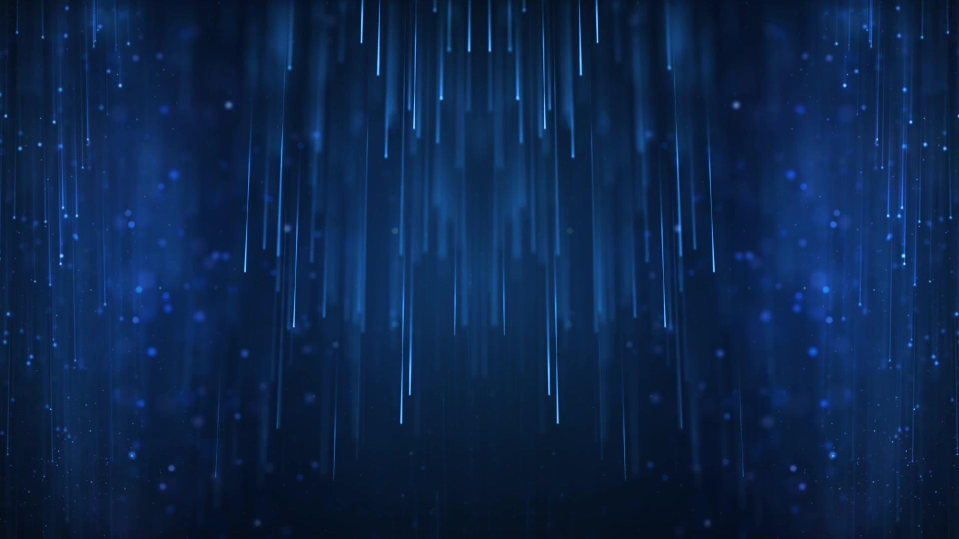 蓝色粒子光线庆典视频的预览图