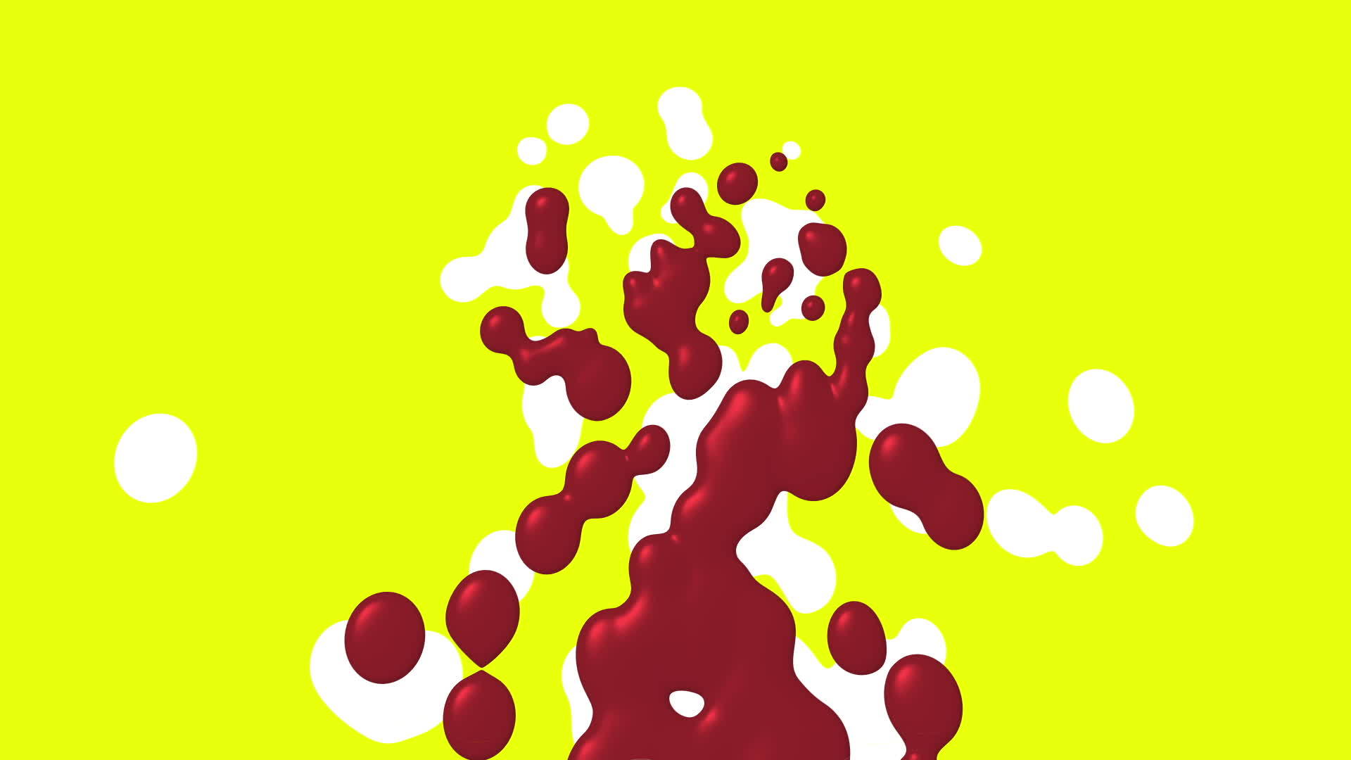 红色和白色液体视频的预览图