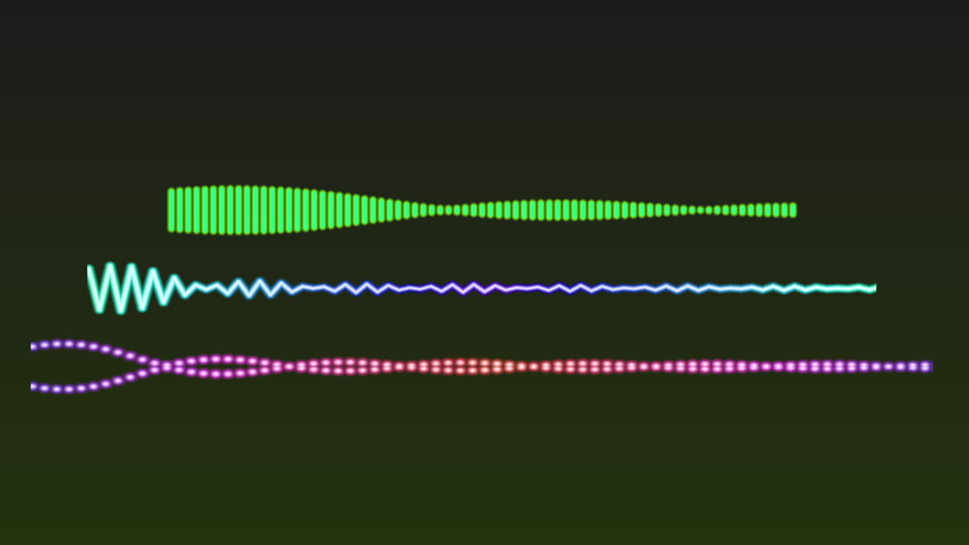 创建多彩线音频谱视频的预览图