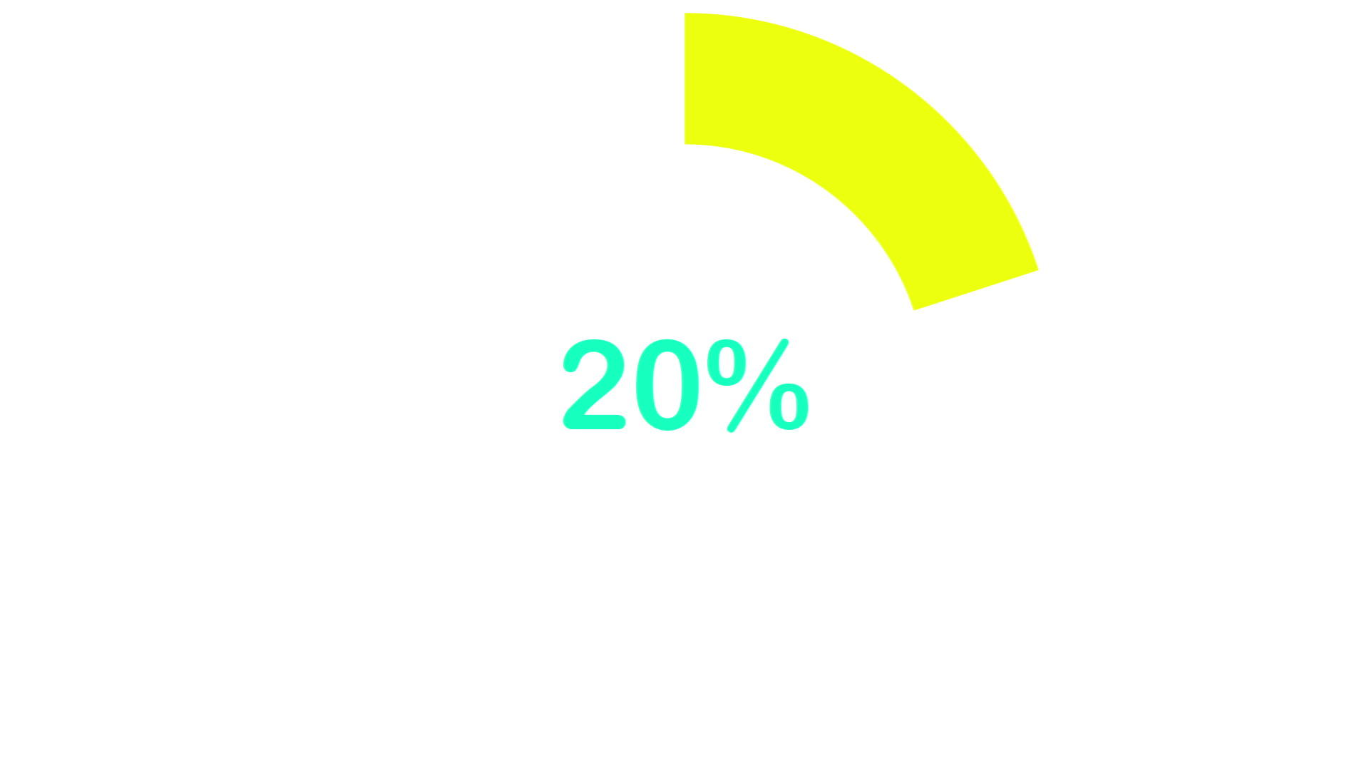 创建圆形信息图形饼图表百分比率视频的预览图