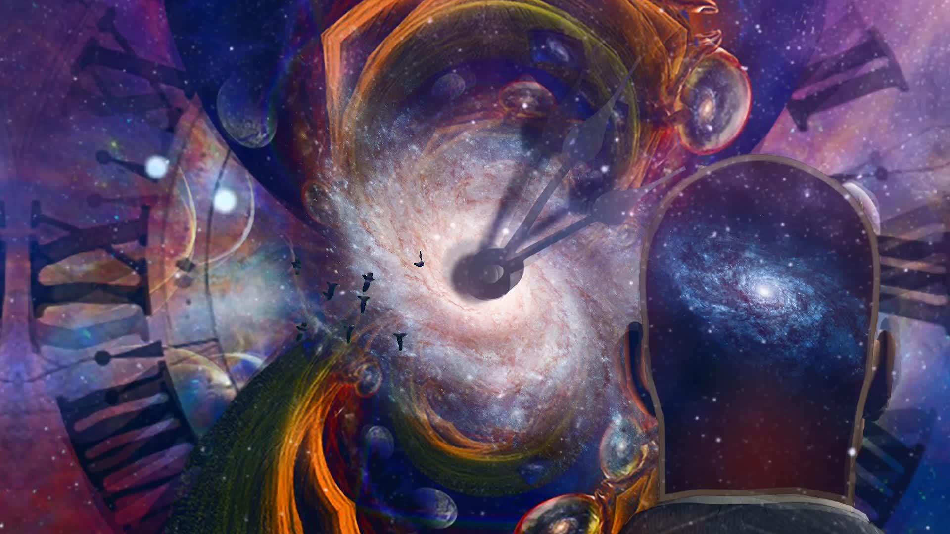 人脑中的星系视频的预览图