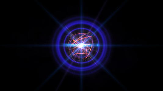 4k星脉冲恒星射线光空间视频的预览图