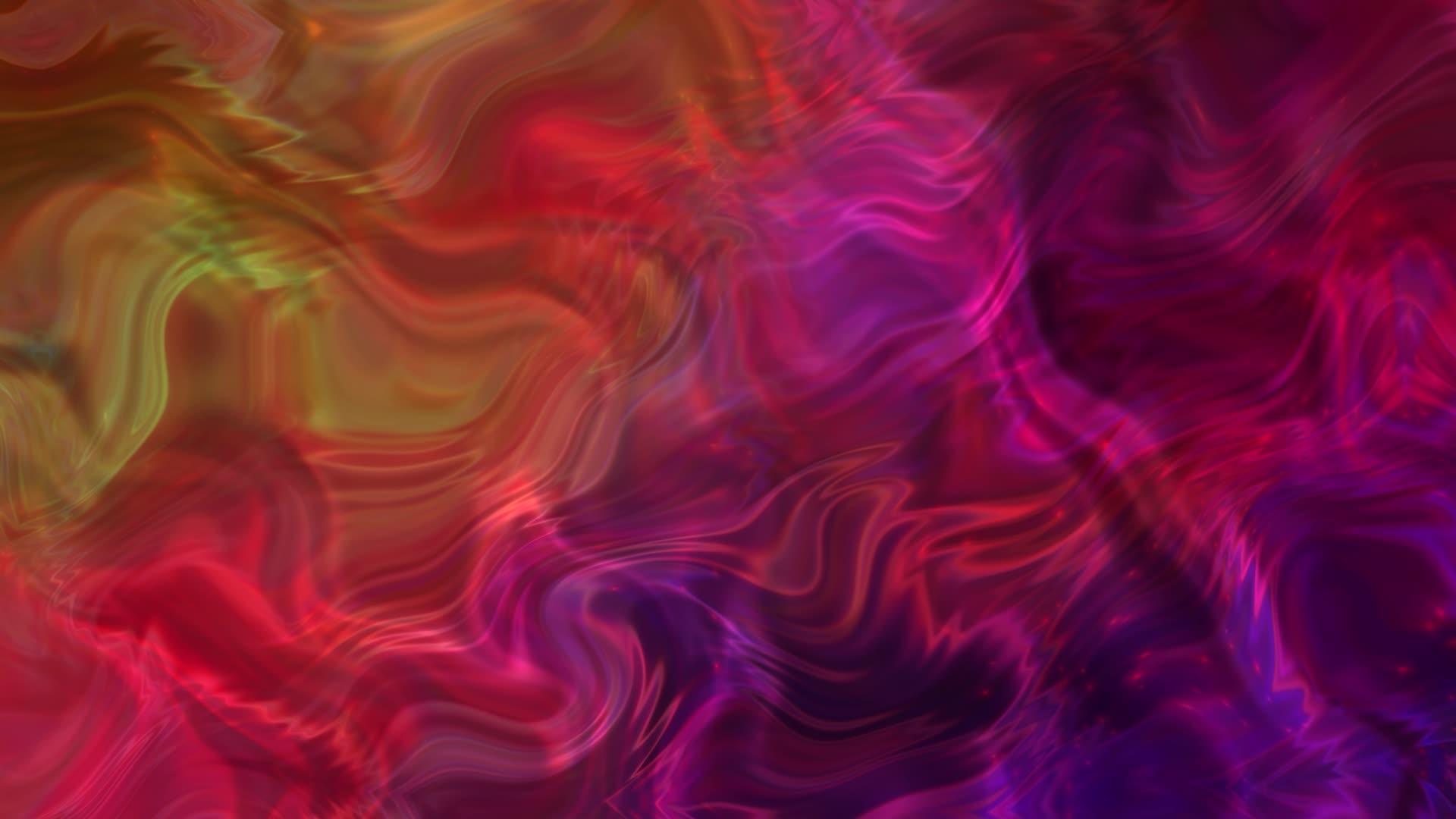 抽象的多色移动背景与泡沫视频的预览图