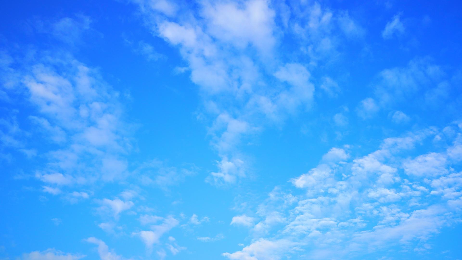 8K实拍天空蓝天白云延时摄影视频的预览图