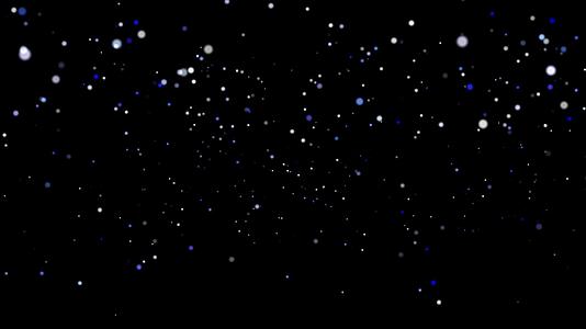 动态星星闪烁透明背景旋转视频元素视频的预览图