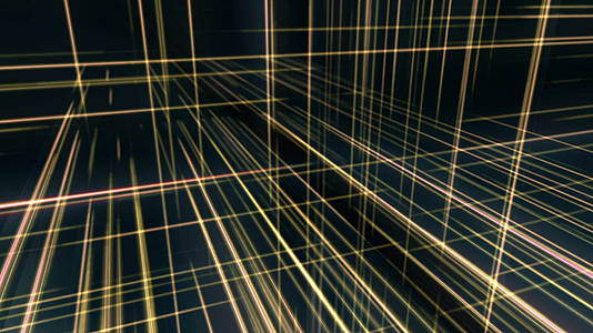 空间中的3d直线neon立方体视频的预览图