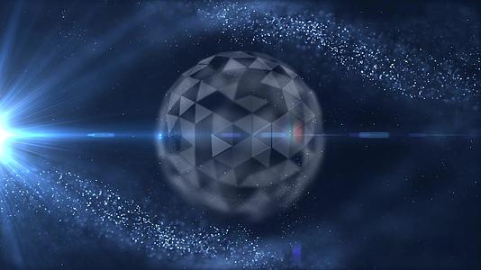 粒子点线背景视频的预览图