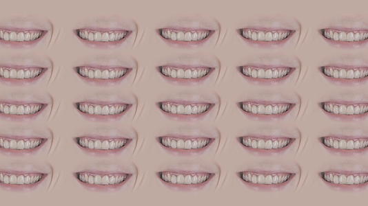 微艺术运动设计动画嘴唇动画视频的预览图