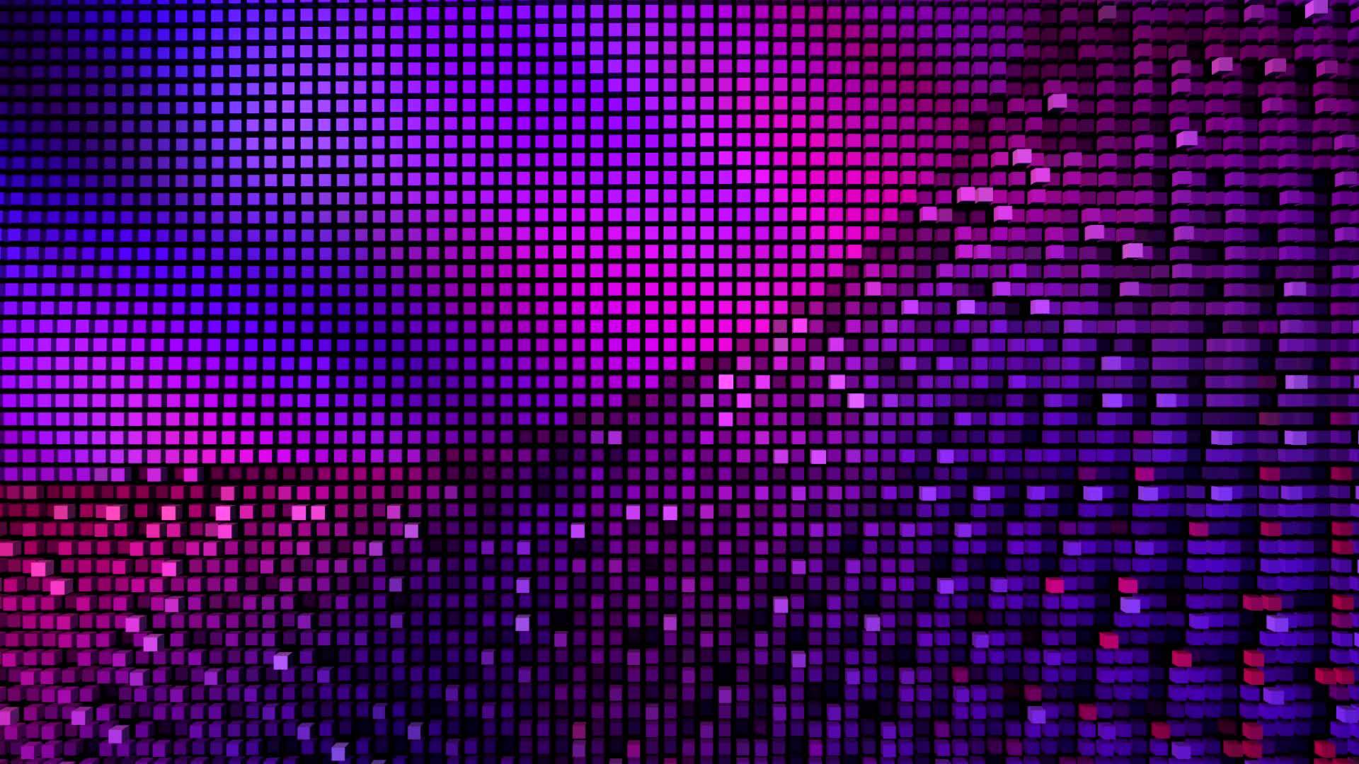 抽象的紫色背景带有立方视频的预览图